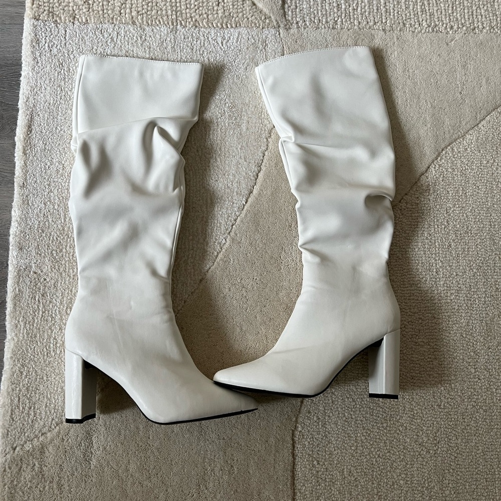 Public desire knee length boots